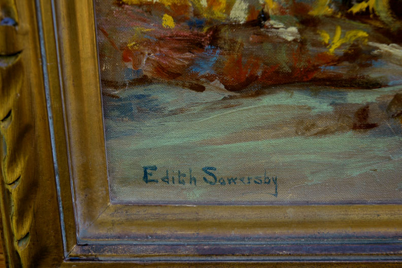 Edith L Sowersby 1875 1959 California Impressionism